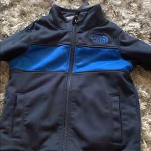 North face zip up jacket
